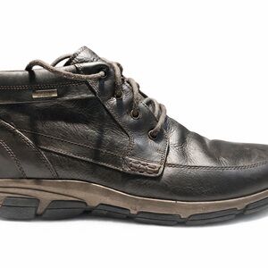 Rockport Men’s Waterproof Leather Ankle Boots Size 12W Wide Style 1A3501